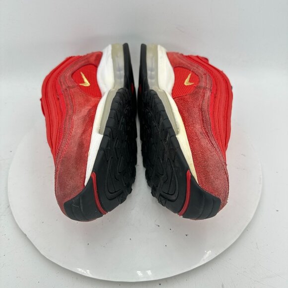 Nike Air Max 97 Men Size 11.5 CI3708-600 Challenge Red Gold Training Shoes - Picture 7 of 11